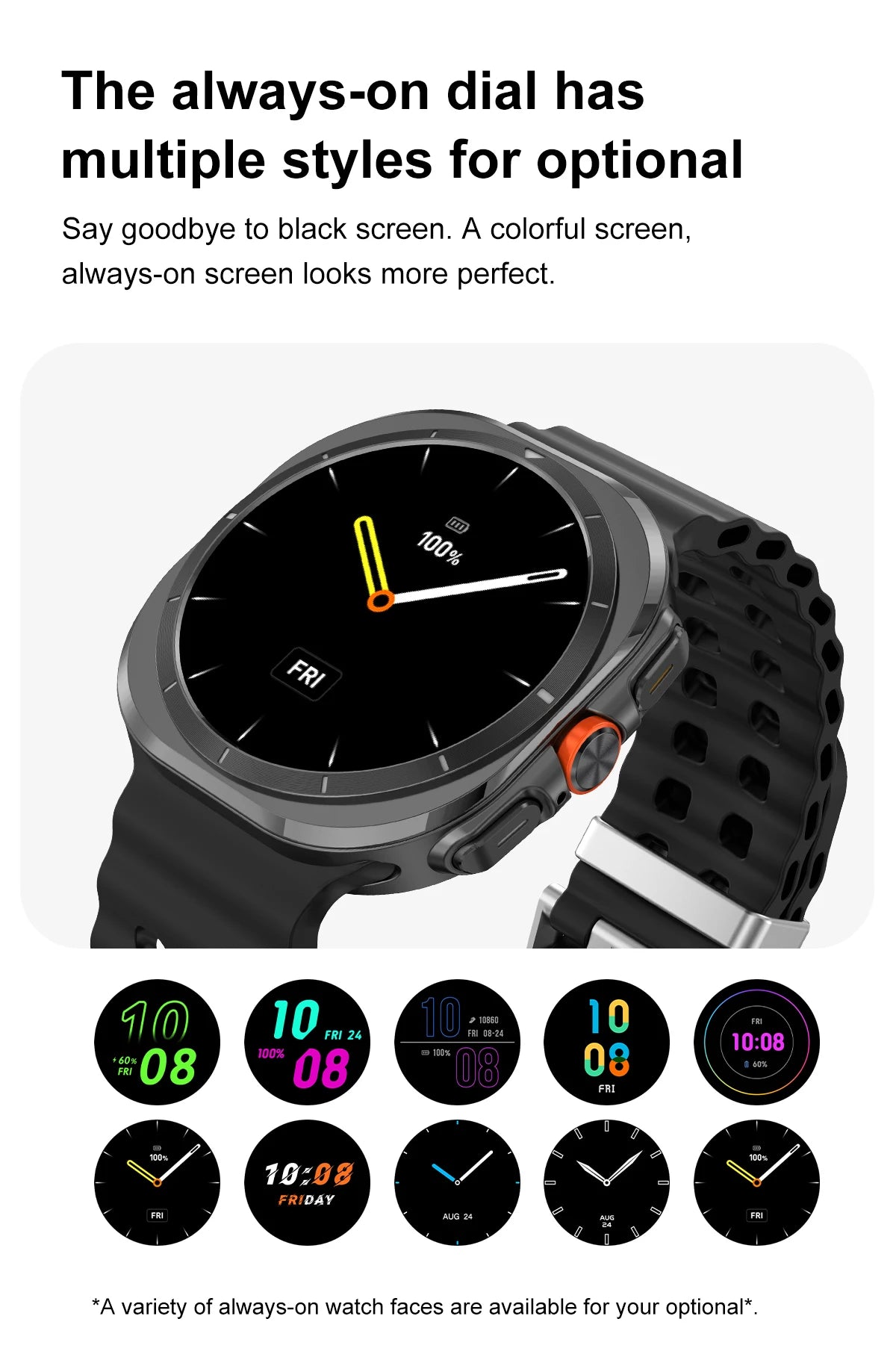 2024New Galaxy Watch 7 Ultra Smart Watch Men 32GB Memory Video GPS NFC 47mm AMOLED Fitness Tracker Health Smartwatch For Samsung